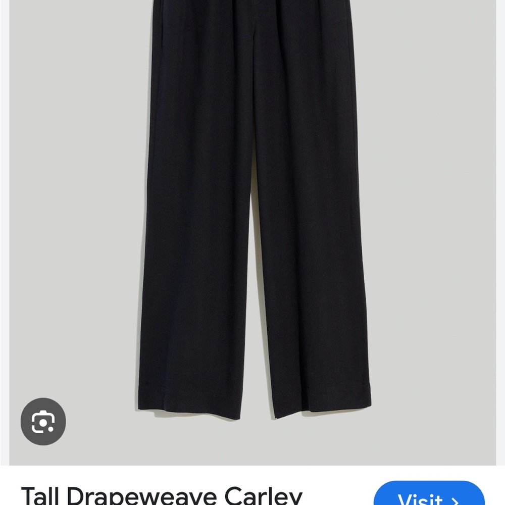 TWO PAIR - Beautiful Madewell Textured Trousers (Brown and Black )